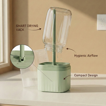 Set 3 en 1: Cepillos de Silicona para Bebé